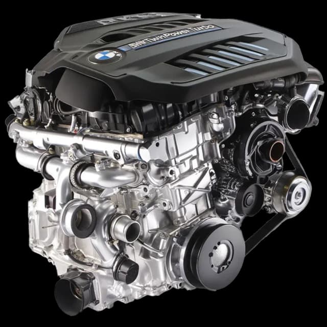 Engine illustration left - B58B30